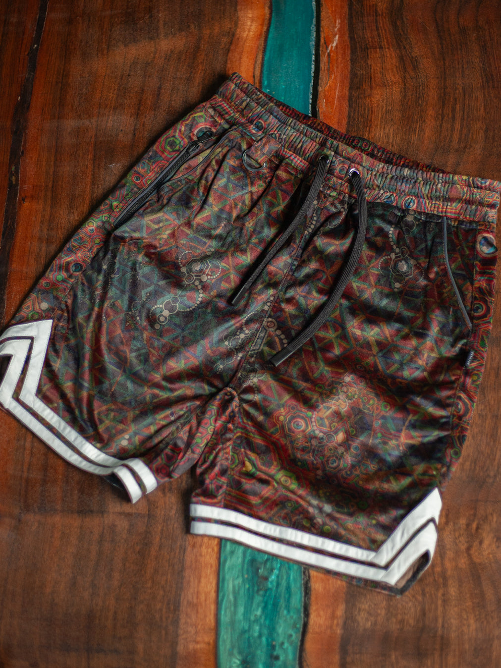 Boxing Short White Mountains Men / Velvet Fawn - SNL Big