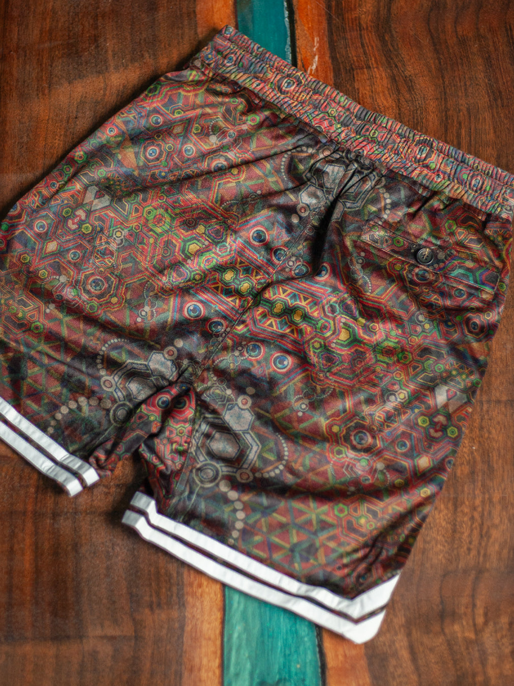 Boxing Short White Mountains Men / Velvet Fawn - SNL Big