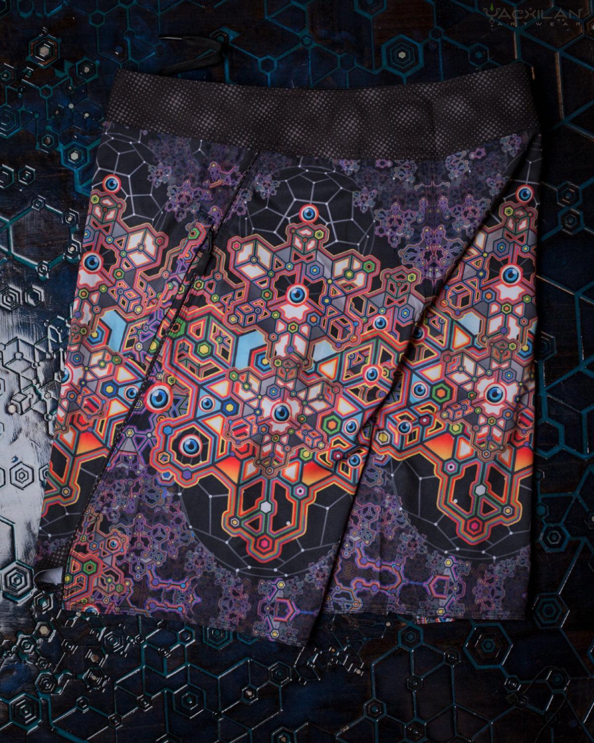 Boardshort Men / Fast Dry - CORALBLAST - Yacxilan Artwear