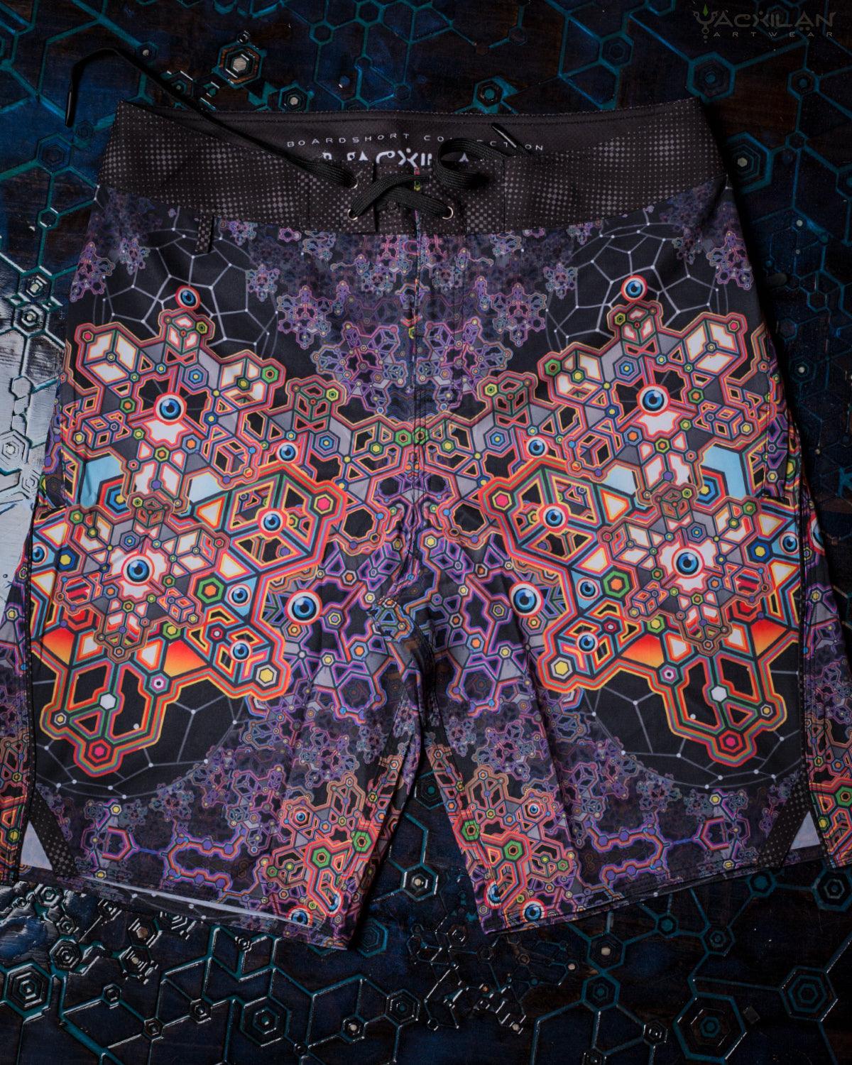 Boardshort Men / Fast Dry - CORALBLAST - Yacxilan Artwear