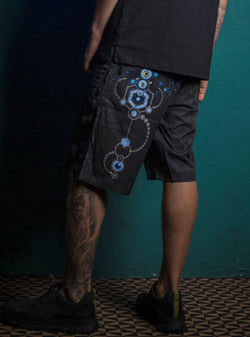 Boardshort Men / Fast Dry - PENDULUM - Yacxilan Artwear