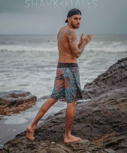 Boardshort Men / Fast Dry - ATLANTIS Yacxilan Artwear