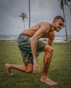 Boardshort Men / Fast Dry - ENT Yacxilan Artwear