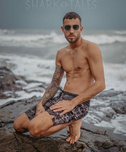 Boardshort Men / Fast Dry - SANDOKAN Yacxilan Artwear