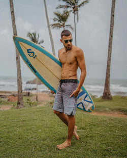 Boardshort Men / Fast Dry - THE FORMULA Yacxilan Artwear