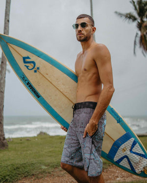 Boardshort Men / Fast Dry - THE FORMULA Yacxilan Artwear