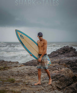 Boardshort Men / Fast Dry - VENADO Yacxilan Artwear