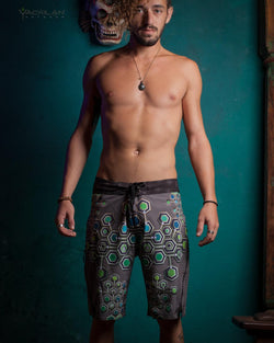 Boardshort Men / Fast Dry - ALIENSKINZA - Yacxilan Artwear