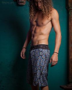 Boardshort Men / Fast Dry - KRYSTALKRAKS - Yacxilan Artwear