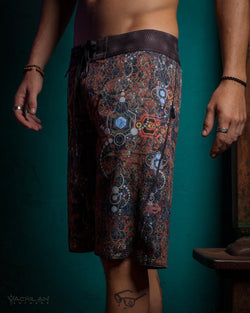 Boardshort Men / Fast Dry - SNL - Yacxilan Artwear