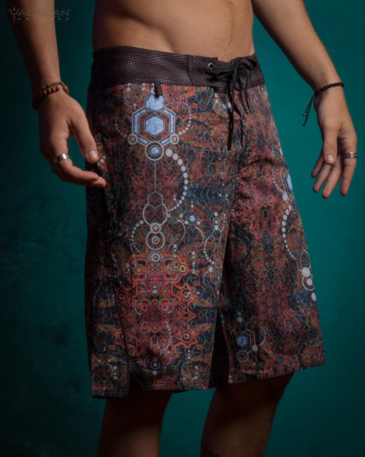 Boardshort Men / Fast Dry - SNL - Yacxilan Artwear