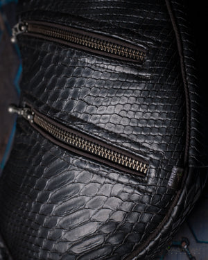 Botta Bag / Fake Leather - BLACK CROC