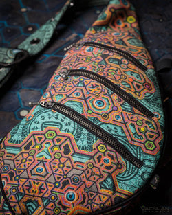 Botta Bag / Linen Buckle - ATLANTIS - Yacxilan Artwear