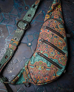 Botta Bag / Linen Buckle - ATLANTIS - Yacxilan Artwear