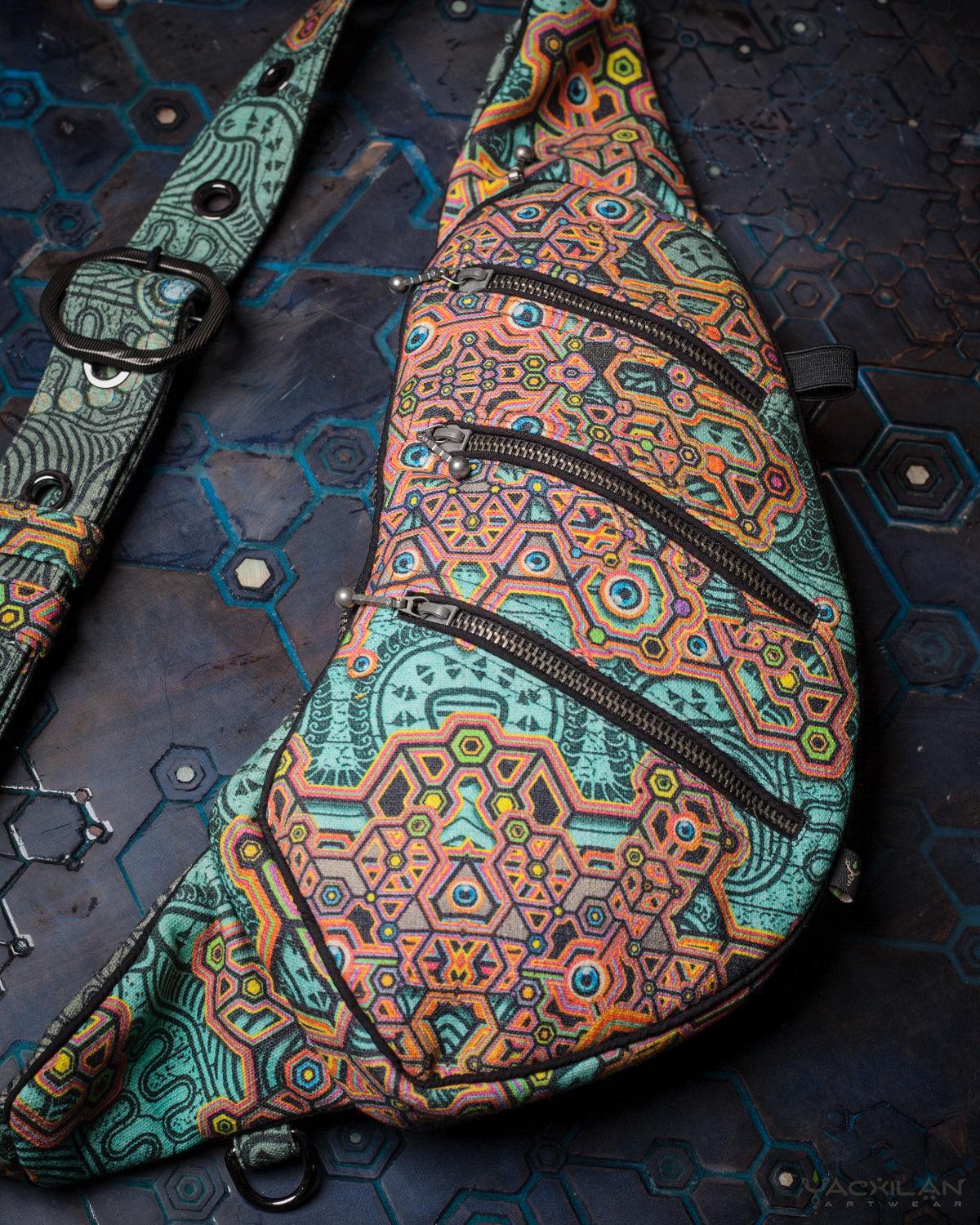 Botta Bag / Linen Buckle - ATLANTIS - Yacxilan Artwear