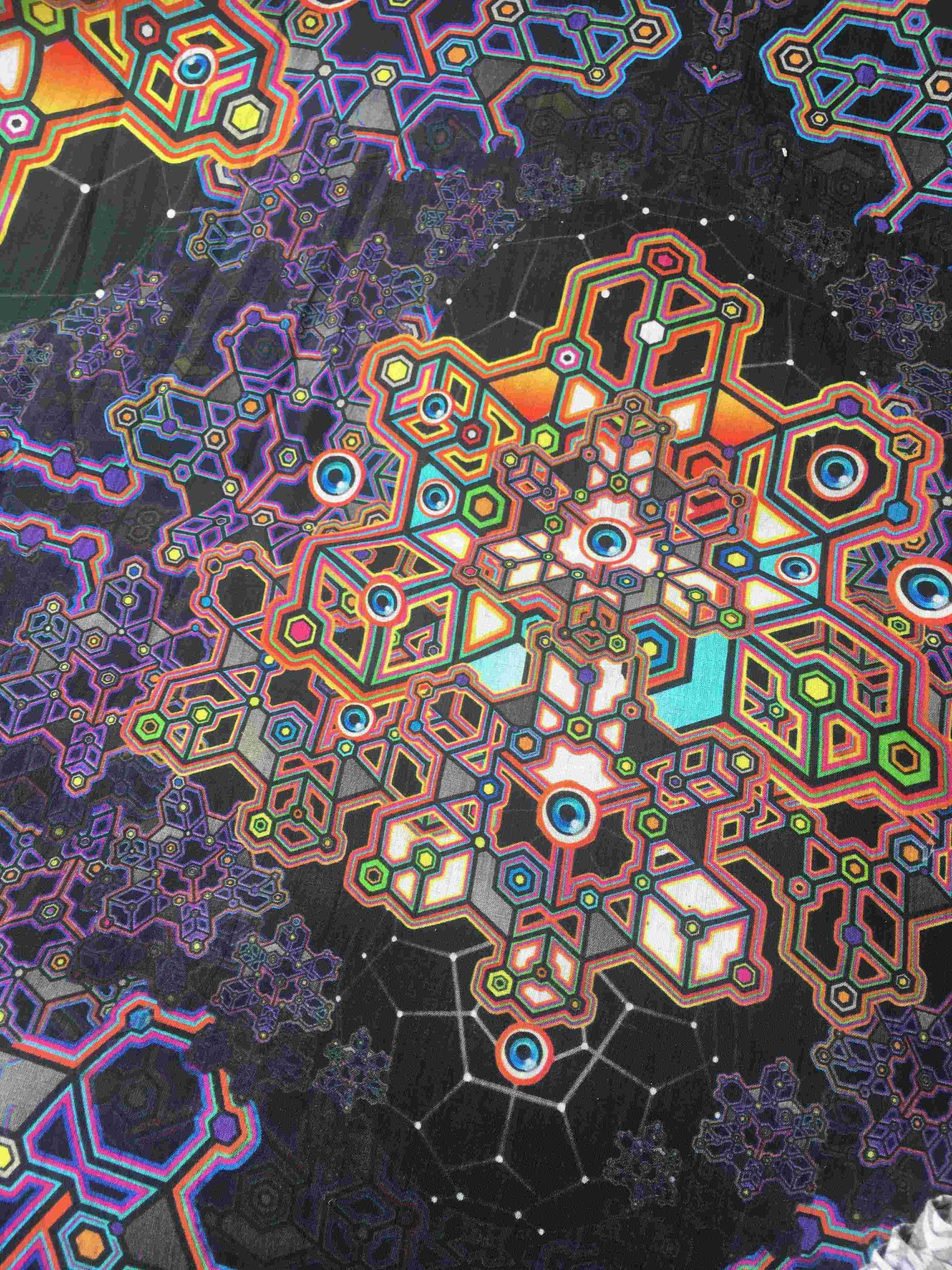 Scarf / Pareo Bamboo - CORALBLAST Yacxilan Artwear