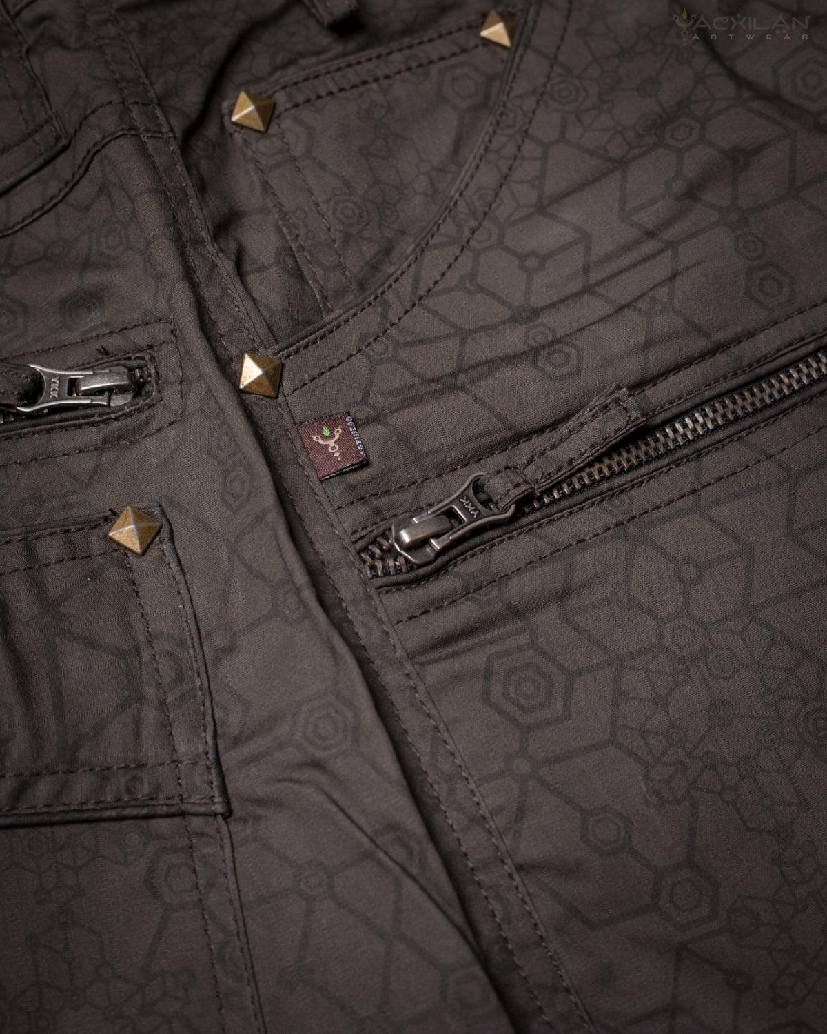 Corsaire Men / Cotton Printed - ASH MOLECULARIS - Yacxilan Artwear