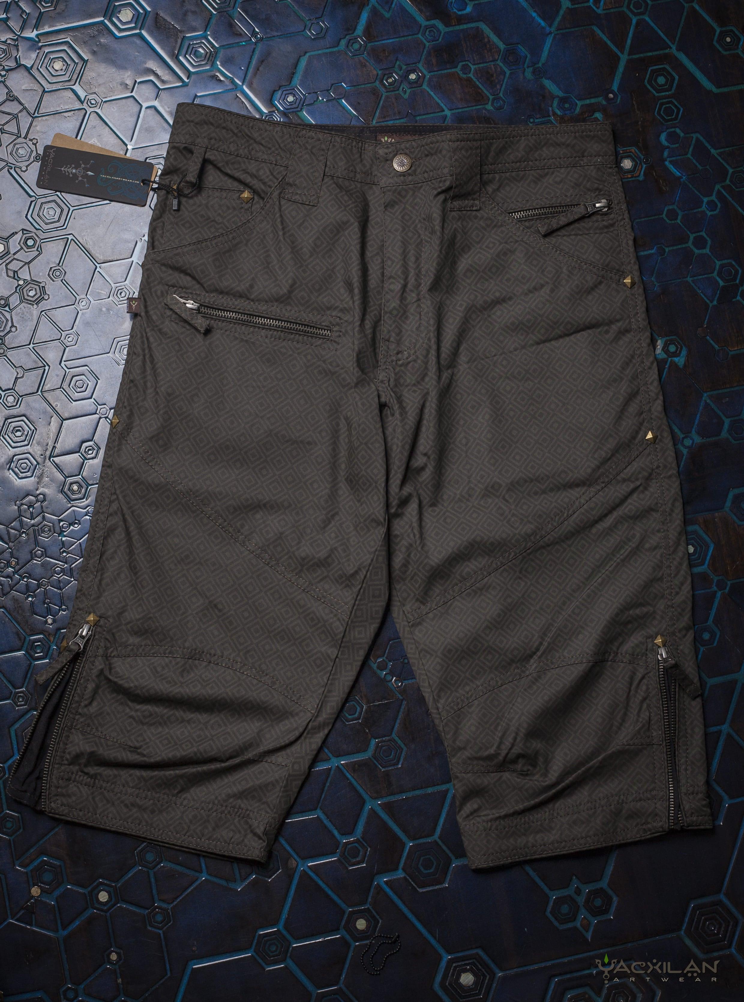 Corsaire Men / Cotton Printed - CAMALEON Ash - Yacxilan Artwear