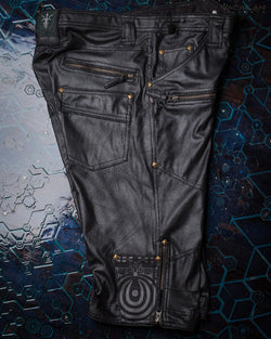 Corsaire Men / Fake Leather - BLACK SNAKE - Yacxilan Artwear