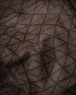 Corsaire Men / Fake Leather - Earth Dots DESINTEGRATION - Yacxilan Artwear