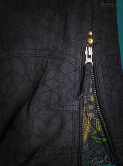 Corsaire Men / Hemp Twill - Charcoal SHAMANKA - Yacxilan Artwear