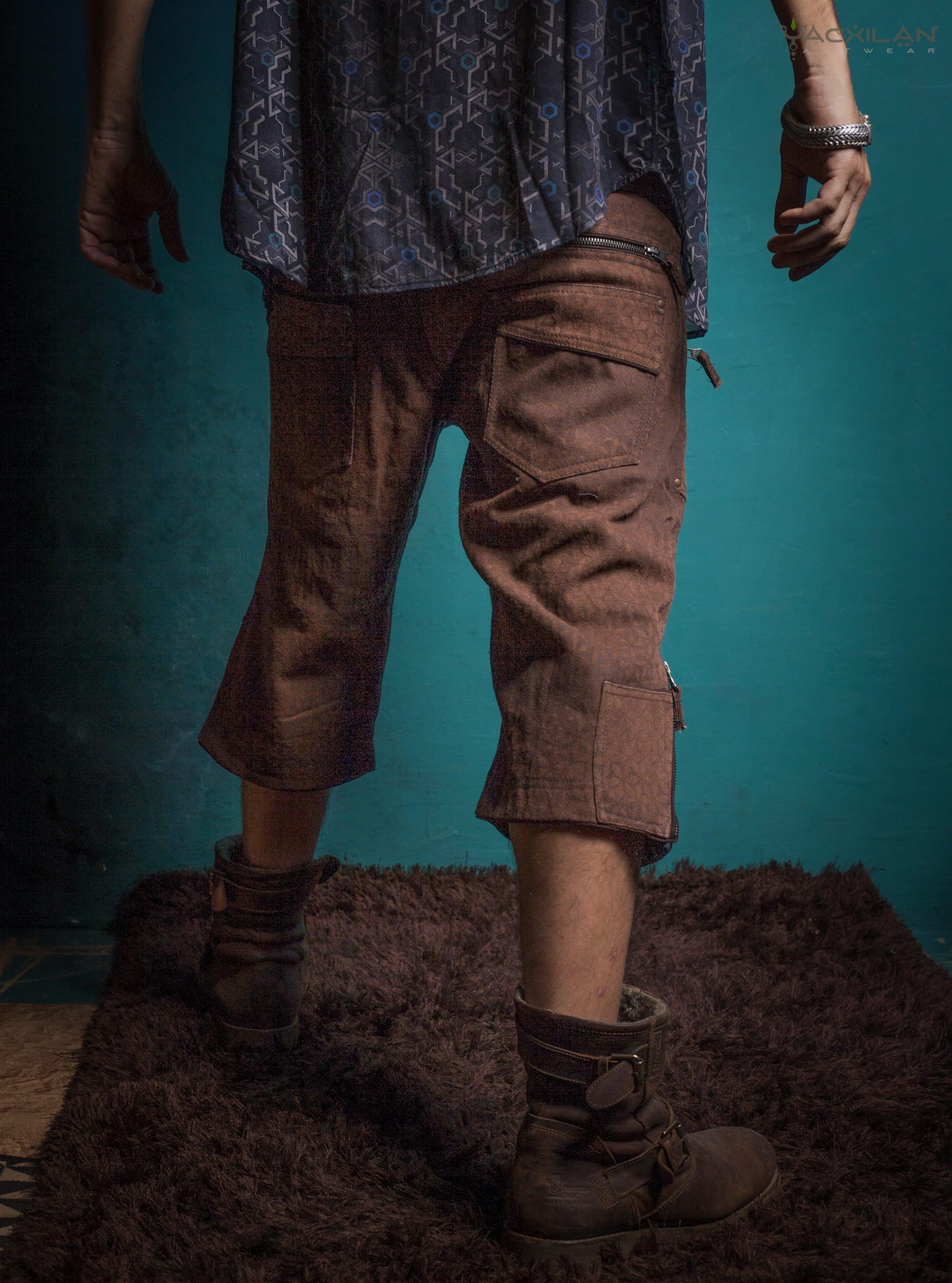 Corsaire Men / Hemp Twill - Earth SANDSOTIME - Yacxilan Artwear