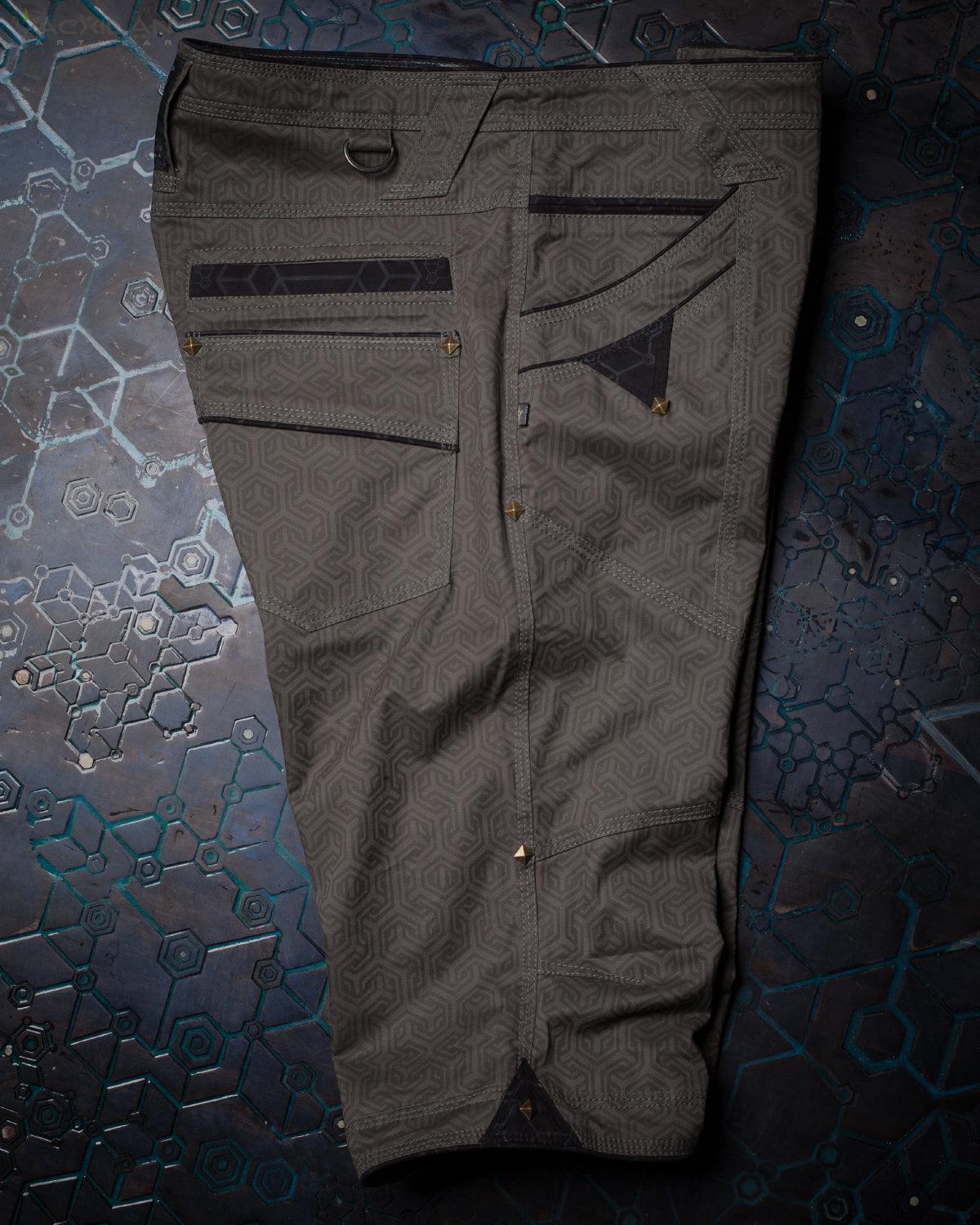 Corsaire Men / Double Pocket - Grey TRIPIBO - Yacxilan Artwear