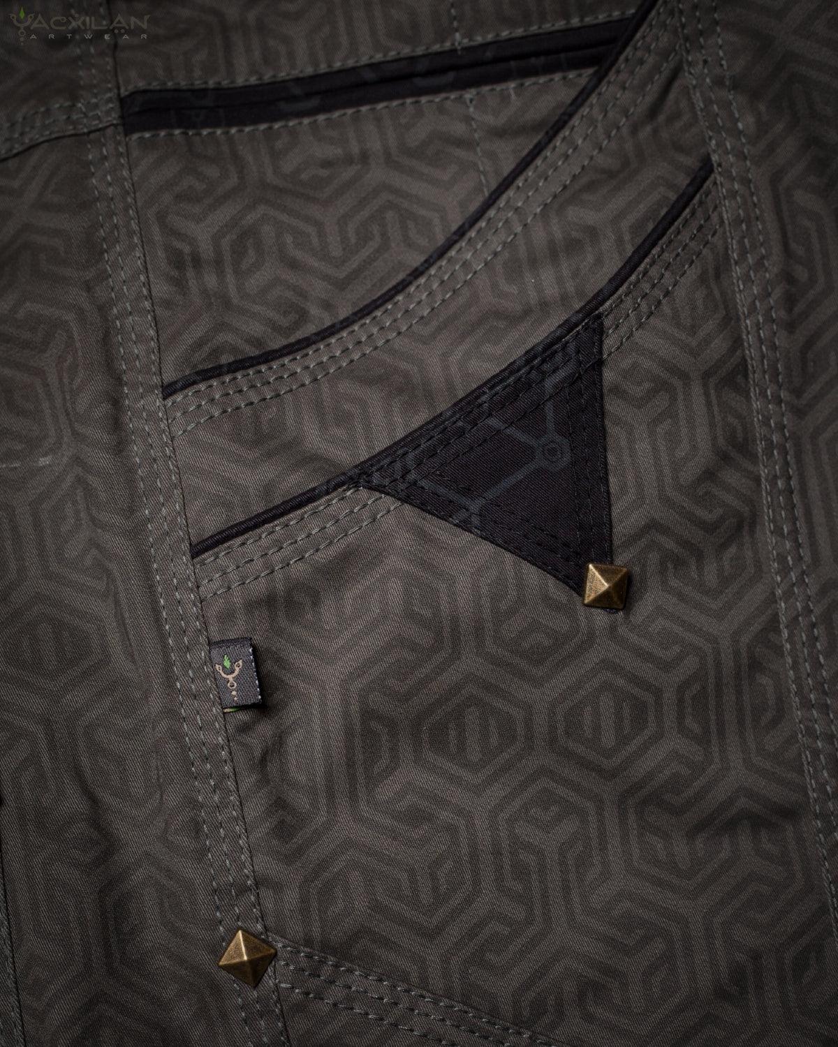 Corsaire Men / Double Pocket - Grey TRIPIBO - Yacxilan Artwear