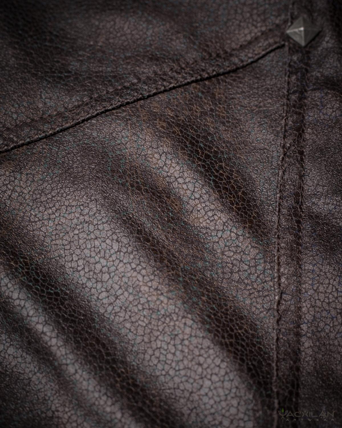 Corsaire Men / Fake Leather - Snake DARK DRAGON - Yacxilan Artwear