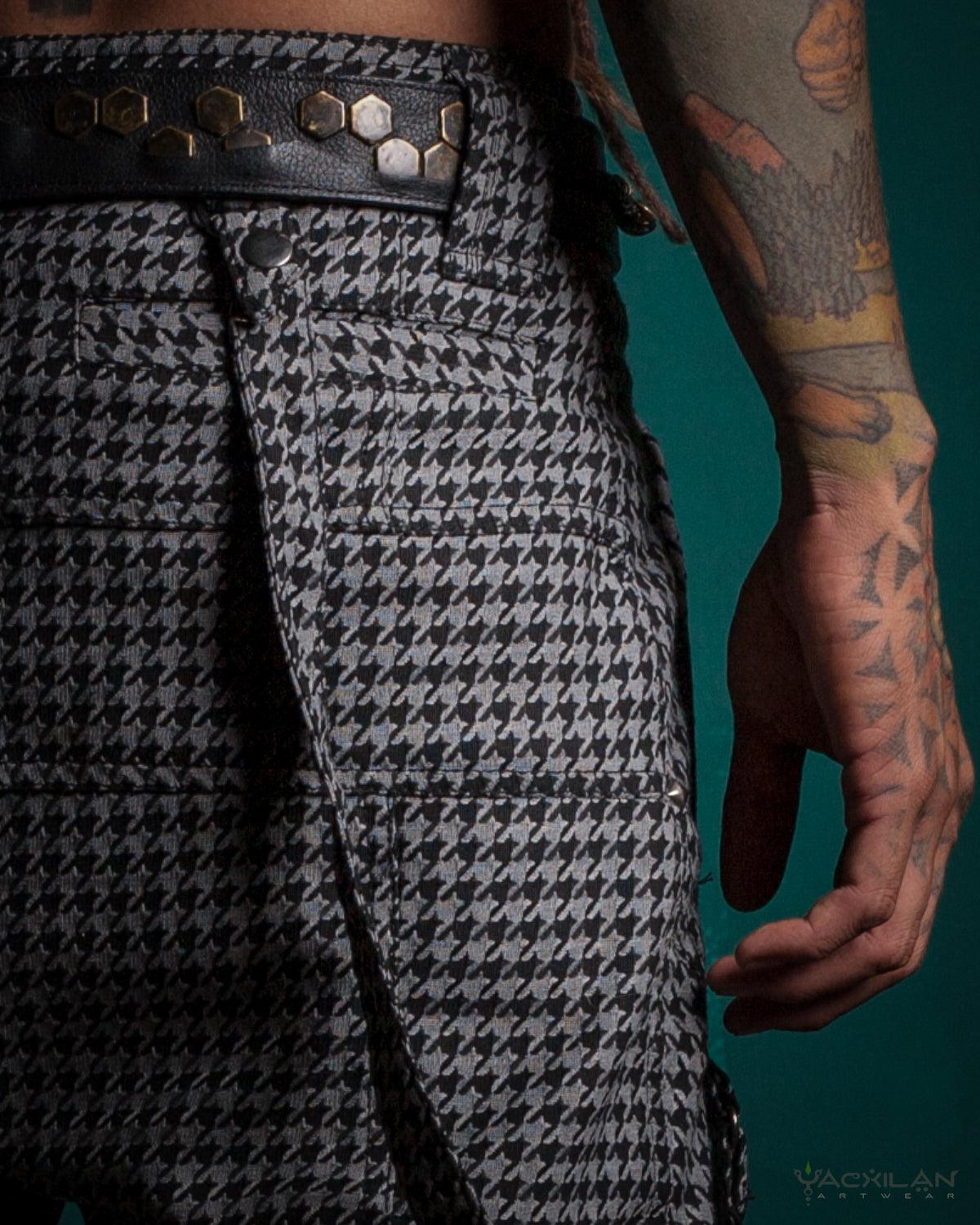 Corsaire Men / Pirate Straps - Chidori CHECKERS (Japan) - Yacxilan Artwear