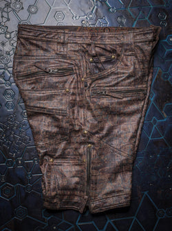 Flying Short Men / Fake Leather Croc - ELDERS - Yacxilan Artwear