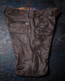 Flying Short Men / Fake Leather Snake - PSYGALAK - Yacxilan Artwear