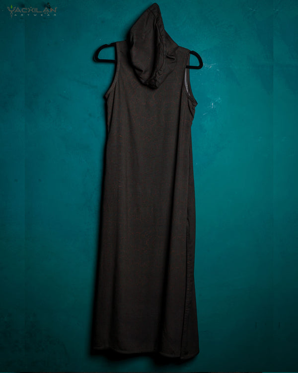 Hooded Long Dress Woman / Viscose - SHIPIBO