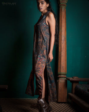 Hooded Long Dress Woman / Viscose - SNL