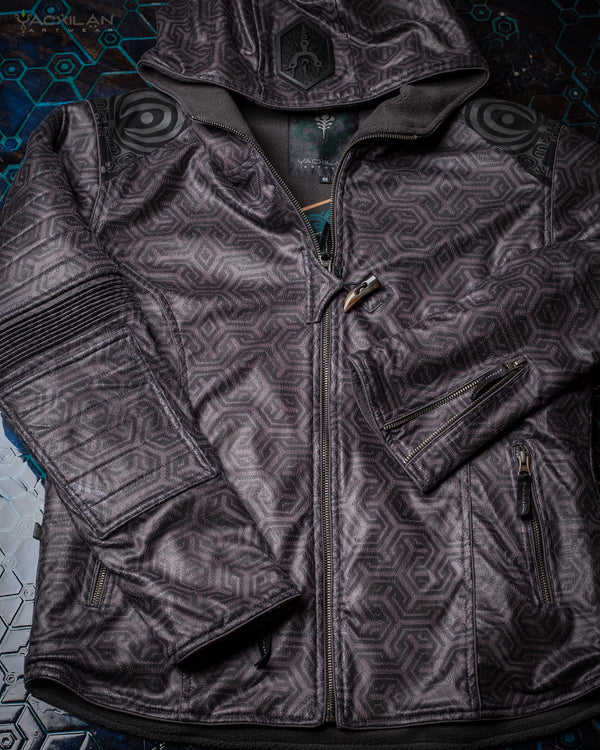 Jacket Men / Fake Leather Snake - Grey TRIPIBO