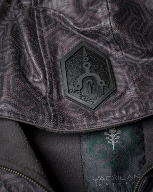 Jacket Men / Fake Leather Snake - Grey TRIPIBO