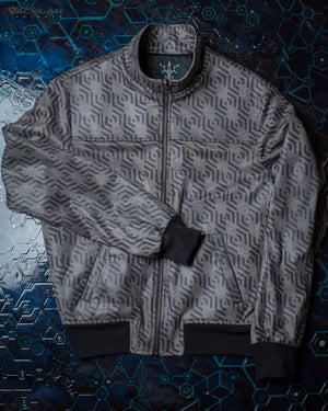 Jacket Men / Fake Leather Fit - Grey TROPELOPE