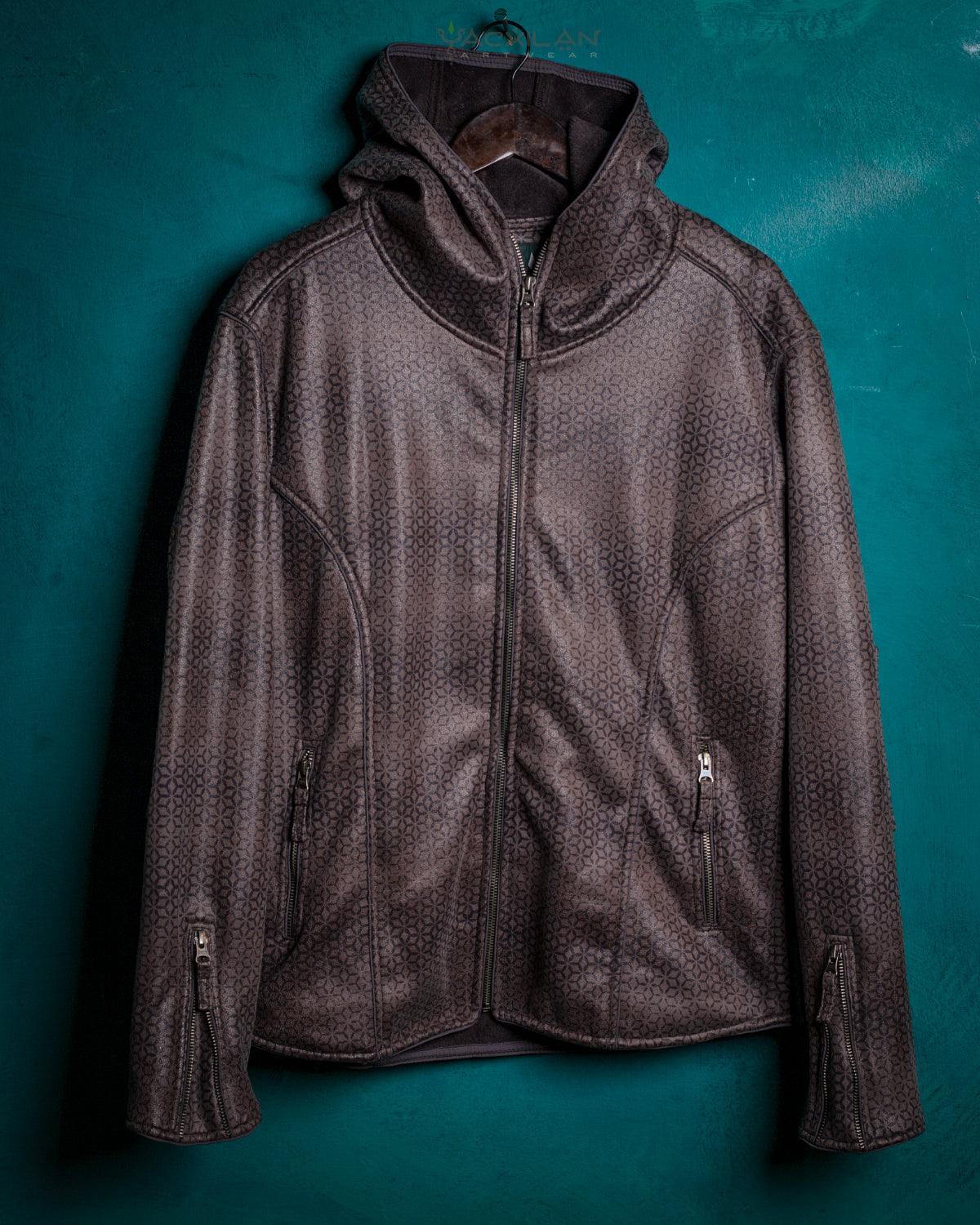 Jacket Men / Fake Leather High Tech - FROST - Yacxilan Artwear