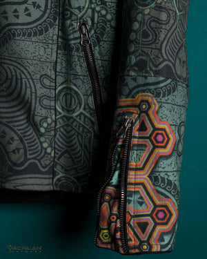 Jacket Men / Thick Linen All Over Print - ATLANTIS