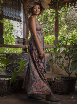 Long Dress / Viscose - ATLANTHEON - Yacxilan Artwear