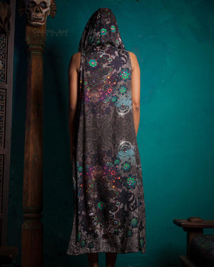 Hooded Long Dress Woman / Viscose - VENADO BLANCO