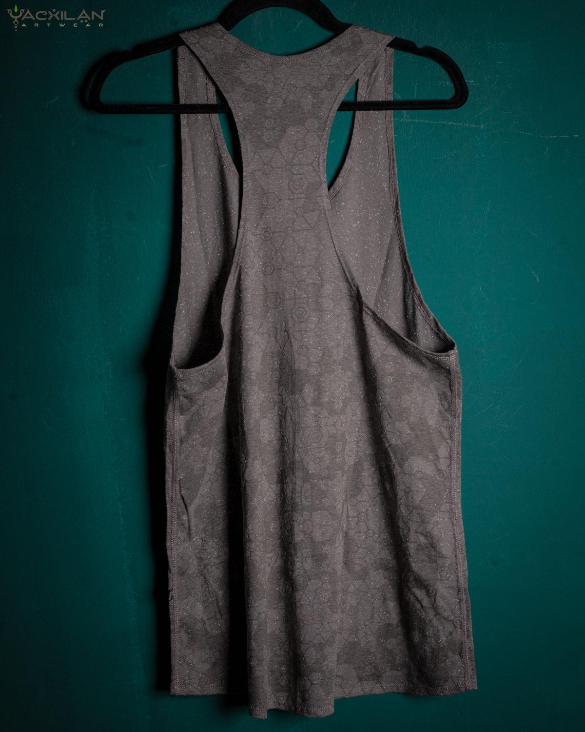 Tank Top Woman / Long John Cotton Slub - Grey SHAMANKA - Yacxilan Artwear