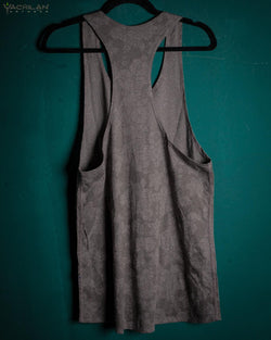 Tank Top Woman / Long John Cotton Slub - Grey SHAMANKA - Yacxilan Artwear