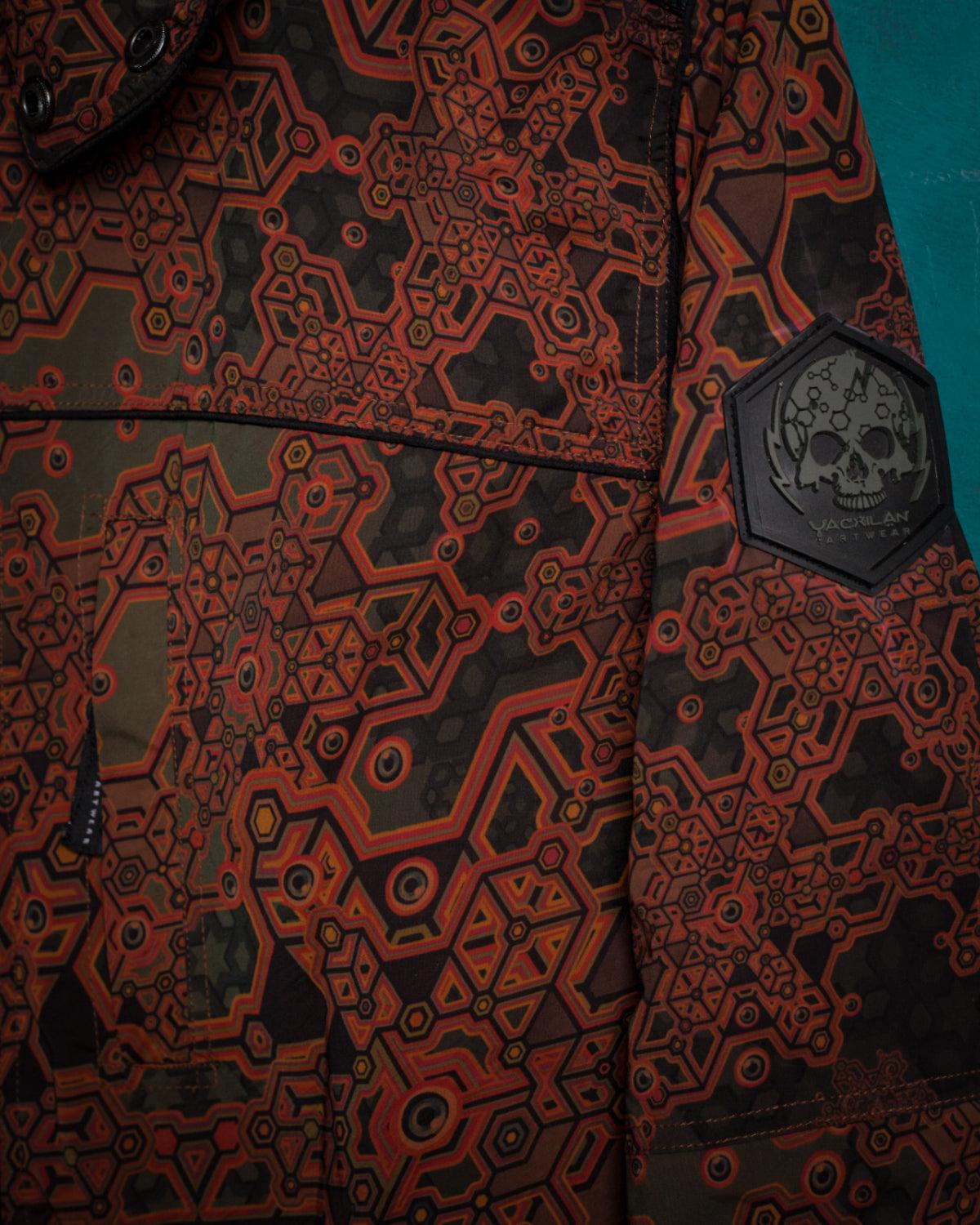 Coat Men / Waterproof - Earth ATLANTHEON - Yacxilan Artwear