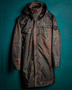 Coat Men / Waterproof - Shinny ATLANTIS - Yacxilan Artwear