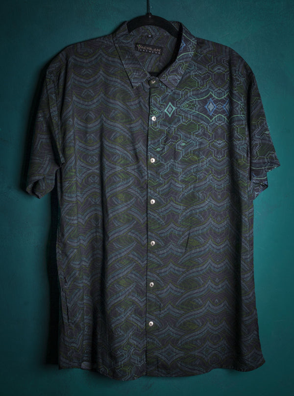 Shirt Men Half Sleeves / Bamboo - XOCOLATL
