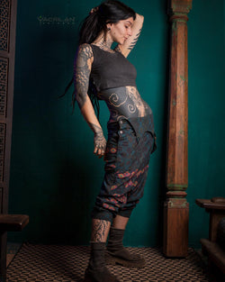 Overall Woman / Silk Slub - SEXTIESEYEZES - Yacxilan Artwear