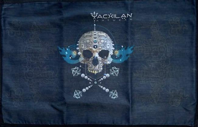 Backdrops / Wall Hangings - PIRATE FLAG - Yacxilan Artwear