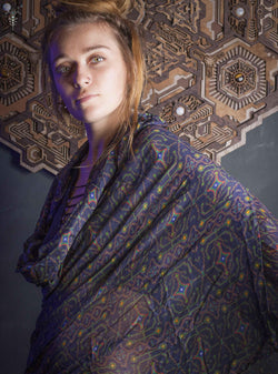 Scarf / Pareo Bamboo - AYAWASKA Yacxilan Artwear