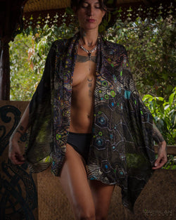 Scarf / Pareo Bamboo - PSYGALAK - Yacxilan Artwear